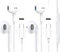 Confezione da 2 auricolari con cavo USB C tipo C, con microfono e cancellazione del rumore, per iPhone 15, iPad Pro, Samsung Galaxy S23/S22/S21/S20/Ultra Note 10/20, Pixel 7/6/6a/5/4