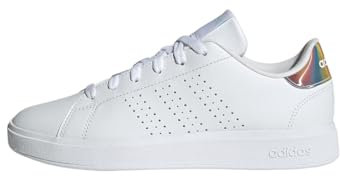 adidas Advantage Base 2.0 Shoes Chaussures Femme, Cloud White Cloud White Halo Mint, 40 2/3 EU