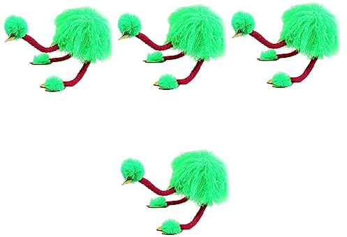 SAFIGLE 4 Stück Straußen Marionette Tiermarionetten Marionette Tiere Marionette Marionette Strauße Marionetten Große Straußenmarionette Tierische Marionetten Plüsch Baby Kind Erwachsener
