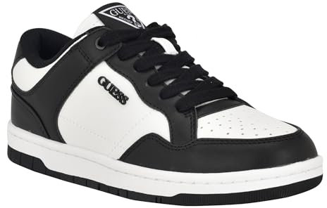 GUESS Rubinn, Zapatillas Mujer, Negro Blanco 001, 39 EU