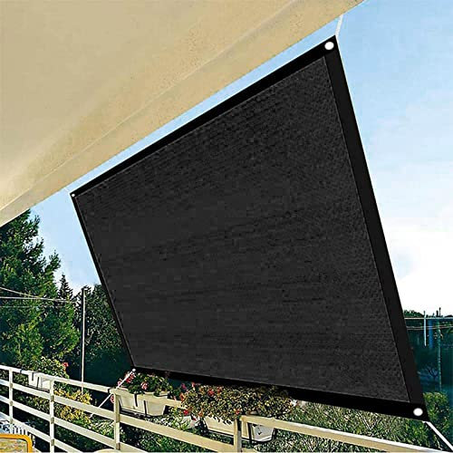 Filet D'Ombrage, Filet Protection Solaire 95% UV Tissu D'Ombrage,Toile Imperméable Une Protection des Rayons, Voile Ombrage pour en Plein air, Jardin & Terrasse Patio Jardin (200 * 300cm, 01noir)