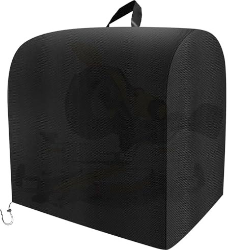 DSWCKNVK Miter Saw Cover, Waterproof, Dust Cover, Rust Prevention, Anti-UV Oxford Cloth (28.3*24*28.3in, Black)