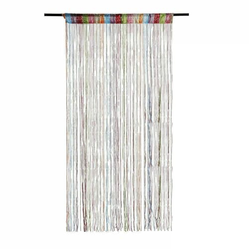 Bvizyelck 200×100cm Fadenvorhang Türvorhang Insektenschutz Fliegenvorhang Verdunklungsvorhänge Raumteiler Schrankvorhänge Tür Vorhänge Waschbar Fadengardine Türvorhang Für Tür, Fenster, Balkone