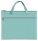 Sacoche Porte Documents A4 Étudiant, Étanche A4 Document Sac Avec Poignée Pochette Document Double Couche Portable Pochette Porte Document pour Bureau Scolaire