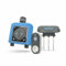 Garza Smart - Programador de riego 2 Zonas automático WiFi con Enchufe Hub Inteligente Adicional y Sensor de Humedad y Temperatura, Controlador de ciclos de riego para Exterior, WiFi 2.4 GHz.