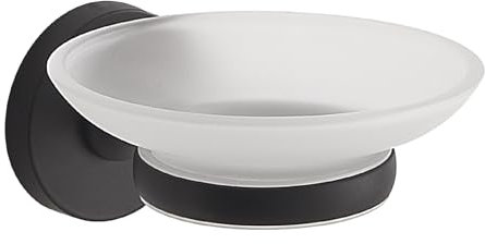 Gedy Porte-Savon Mural Felce Plus Noir Mat