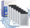 Gufastoe 6 Stück Ersatz Filterpads mit Aktiv-Kohle und Zeolithe für Tetra EasyCrystal Filter 250 und die EasyCrystal FilterBox 300 Geeignet
