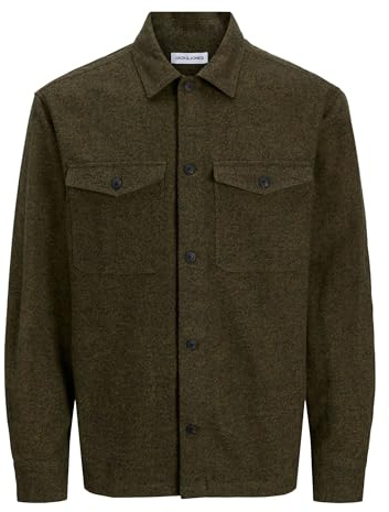 JACK & JONES Male Overshirt Relaxed Fit Overshirt