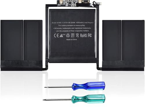 FlyZythrol 11.42V 49.2Wh A1819 A1706 battery compatible with MacBook Pro 13 inch Touch Bar (Late 2016 Mid 2017) A1706 EMC3071 EMC3163 MLVP2LL/A MNQF2LL/A MNQG2LL/A MLH12LL/A MPXV2LL/A