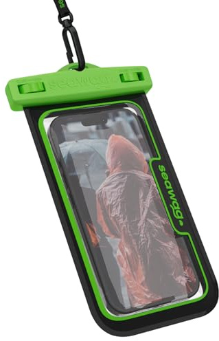 SEAWAG Pochette Etanche pour Smartphone Taille Universelle (Vert)