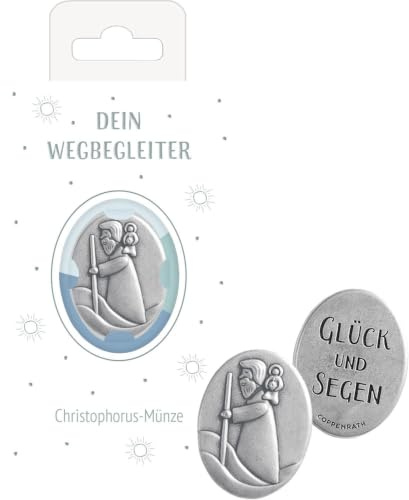 Christophorus-Münze – Glück und Segen