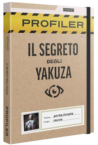 Platonia Games Profiler – Il Segreto degli Yakuzas: Chi ha ucciso Akira Fukada? Gioco investigativo tipo escape game – Dossier completo con enigmi e prove – 1-6 giocatori, 1h30-2h
