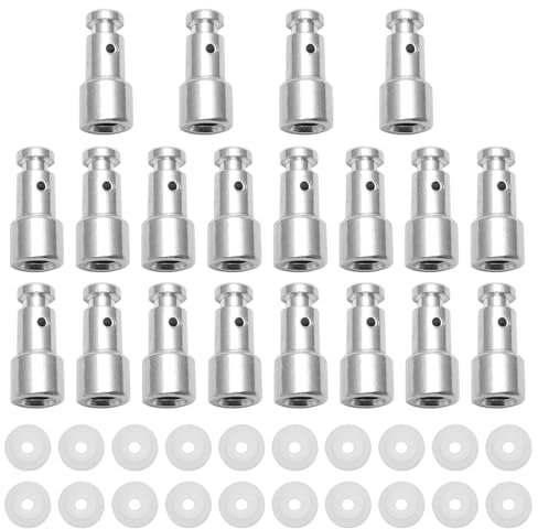 Jrudjsnhhty 20 Pack Pressure Cooker Steam Valve Universal Replacement Floater and Sealer for Pressure Cooker XL, YBD60-100, PPC780, PPC770 and PPC790