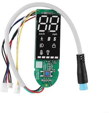 Qualoramall Pantalla de tablero de instrumentos, scooters eléctricos, tablero de instrumentos, pantalla transparente, tablero de instrumentos, reemplazo de pantalla para Xiaomi M-365 Pro Pro2 MI3Pro