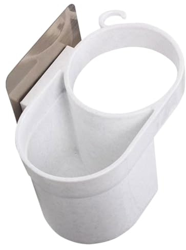 Mobestech wandmontierter haartrocknerhalter und selbstklebendem design aus pp mit starker tragfähigkeit zur aufbewahrung im badezimmer oder schlafzimmer