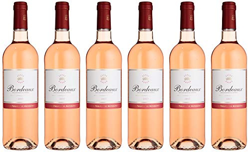 Rothschild Bordeaux AOC Rosé, Trockener Roséwein aus Frankreich (6 x 0,75)