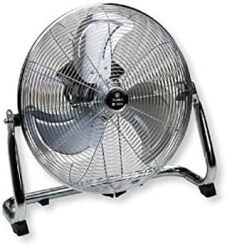 Soler & Palau TURBO-405 N - Ventilador (Ventilador con aspas para el hogar, Cromo, Piso, Mesa, 3840 m³/h, 55 dB, 1,5 m)