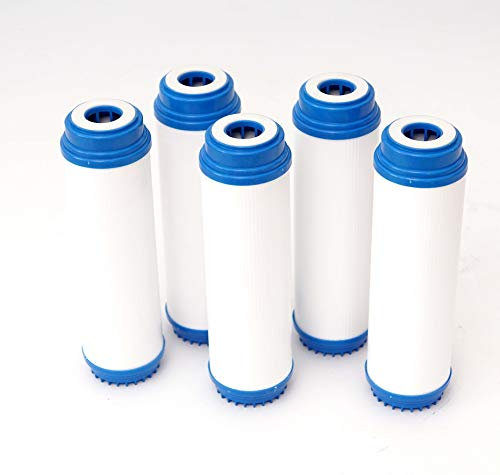 SK Aqua Line Premium 10 Aktivkohle Aktivkohlegranulat Filter Kartusche Wasserfilter Osmose Kalk Chlor 5 µm (10)