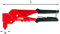 USAG U09950006 Rivettatrice con Testa orientabile a 360°, Rosso