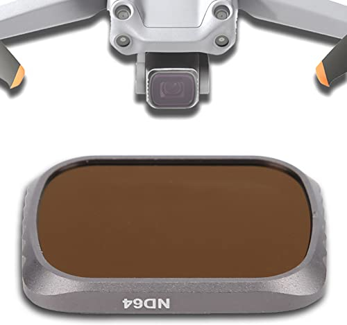 Drone ND Filter für Mavic Air 2S, Light Aluminium Optical Glass Drone ND32 ND64 Objektivfilter mit Aufbewahrungsbox,EIN für Fotografen(ND64)