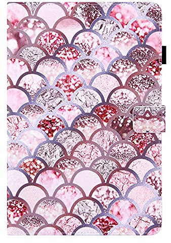 MadBee Tablet Coque pour iPad 8/7/6/5 (2018/2017/2016, iPad Air 2, iPad Air), PU Cuir Flip Housse Étui Support Coque de Tablet, Leightweight Housse Tablette Cover [Sommeil/Réveil Automatique] (#D)