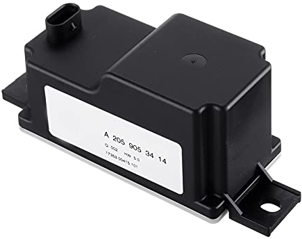 A2059053414 Kfz-Spannungswandler Spannungswandler 2059053414 for Mercedes/Benz C E S. Klasse W205 W213 W222. Schwarzer Comfortror. (Color : Black)