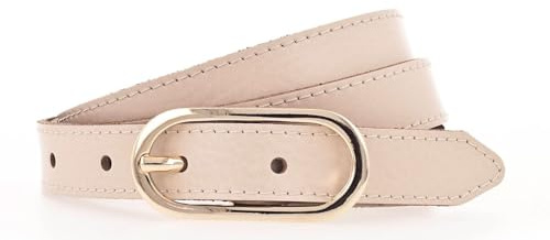 Tamaris Gürtel Essential Classics TB0015L07 Damen Gürtel Uni vanille 0120