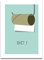 ERBO Badezimmer Deko Bilder - Hochwertiger Kunstdruck - Bilder Badezimmer Bad Toilette - WC Deko - DIN A4 Rolle - Ohne Rahme (21x30cm)