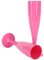 ProductPro 20 x Pink Plastic Prosecco Flutes, Biodegradable 175ml Capacity