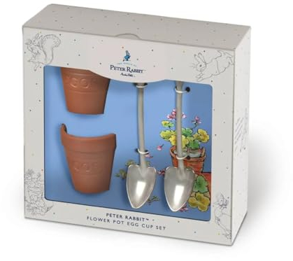 Peter Rabbit Set Of 2 Terracotta Egg Cups