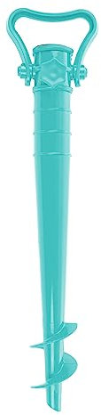 H HANSEL HOME Soporte para Sombrilla Playa Sujeta Sombrillas Base de Sombrilla Playa - Turquesa x 1