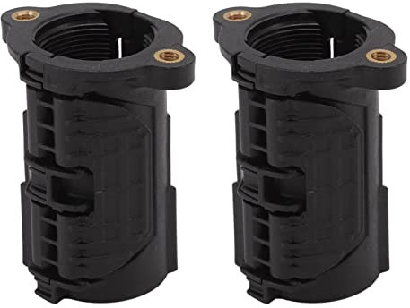 Faucet Nut Fixed Base, Wash Basin Faucet Fastener Plastic 2 Sets Strong Toughness Quick Release for Toilet