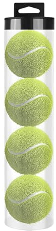 Whrcy Tennisball-Box, Tennisballbox, transparent, für Tennisbälle, Aufbewahrungsbehälter, Sportzubehör für Tennisbälle, -Pong-Bälle