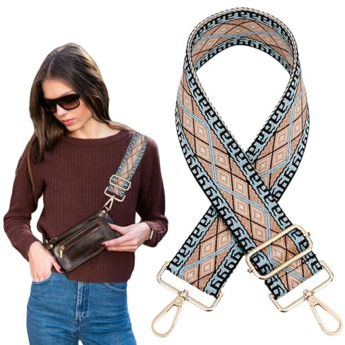 Traziewell Taschengurt für Taschen Damen Breite Umhängetaschen Riemen Verstellbarer Ersatz Tasche Riemen Handtasche Gürtel Messenger Bag Changeable Strap for Crossbody Handtasche 1609