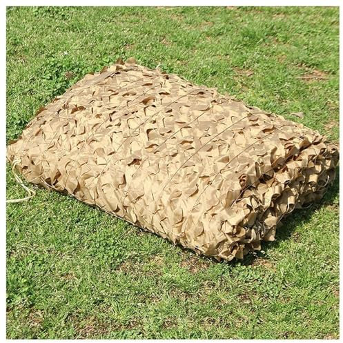 3.0M X 5M Filet De Camouflage Extérieur, Voile D'ombrage Renforcé De Chasse, Toile D'ombrage Protection Solaire En Rouleau, Treillis De Camouflage, Filet D'ombrage Militaire, Tissu D'Ombrage Légère(Si