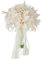 LICHENGTAI Brautstrauß Handgehalten Orchidee Champagner Seide Bohemian Hochzeit