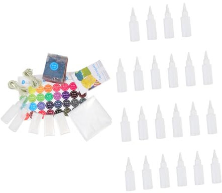 ULDIGI Batik-Set für Halloween 24 Farben permanente Farbpakete für Erwachsene Jungen und Mädchen -Stoffdekor für Partys