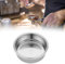 CJQRL Porte Filtre 51mm, Panier filtre à café 51mm, Filtre à café en acier inoxydable Panier filtre sans pression à une couche Accessoires pour café