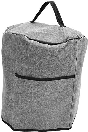 VINTORKY Cover for Rice Cooker Power Grill Basket Microwave Splatter Dry Mop Kettles Charcoal Multi Strainer Stove Handle Covers Air Kitchen Toaster Broom Instant Fryer Pot Grey Polyester