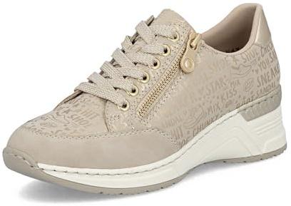 Rieker Damen Low-Top Sneaker N4316, Frauen Halbschuhe, lose Einlage