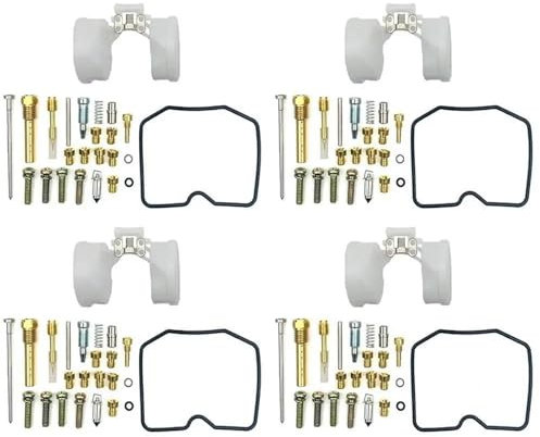 Kit De Réparation du Carburateur De Moto avec Tasse À Huile Float Rebuild Pièces pour K&awasaki pour Zephyr750 ZR750H ZR-7 ZR-7S ZR750