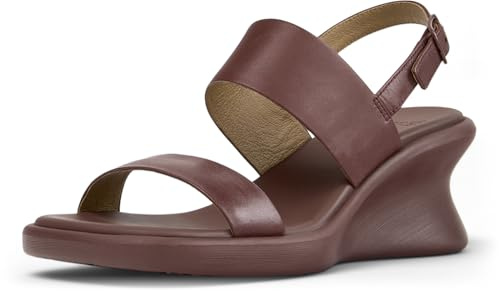 Camper Louise Sandal Women Sandal Burgundy 40 (EU)