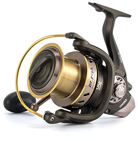 Dr. Saltwater Fish 10000/12000 Surf-Angelrolle, strapazierfähig, Lange Wurfkraft, ultrahohe Kapazität, Offshore 13+1 BB, LS-10000