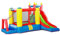 Inflatable Bounce House Slide Jumping Bouncy Castle House with Air Blower for Kids Yellow