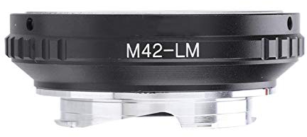 EBTOOLS Bague d'adaptation M42-LM, pour Objectif M42 Monter sur des Caméras à Monture Leica M