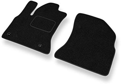 Mossa - Fußmatten Auto kompatibel mit Citroen C4 Grand Picasso I (2006-2013) - schwarz Automatten Autoteppiche 2
