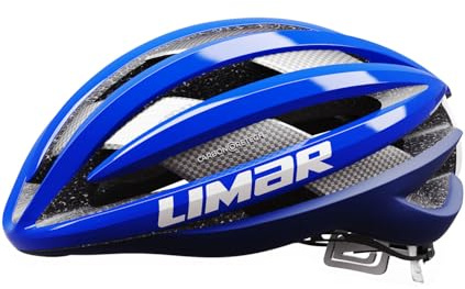Limar Unisex – Erwachsene Air Pro Fahrradhelm, blau, M