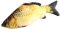 GOTOTOP Simulation Fisch Plüsch Kissen-Weichfisch Spielzeug Gefüllte Kissen Übergroßes Kissen Kreatives Wohnkultur Kinderzimmer Dekoration(40cm)