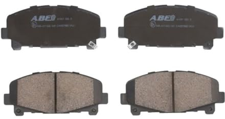 ABE C14057ABE Bremsbelagsatz Bremsbeläge Vorne Kompatibel mit HONDA ACCORD VIII CU