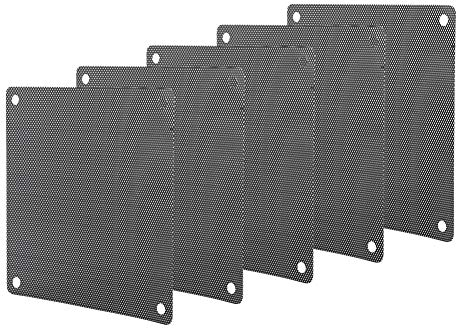 VBESTLIFE 5Pcs PC Computer Dustproof PVC Fan Covers for 120mm*120mm Fan